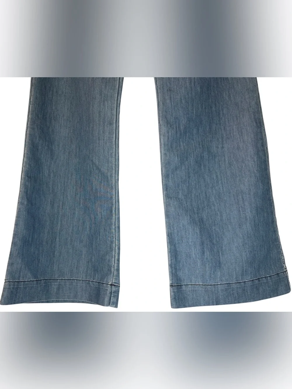Pilcro and the Letterpress Flare High-Rise Jeans Size 31 Stacked Front Pockets